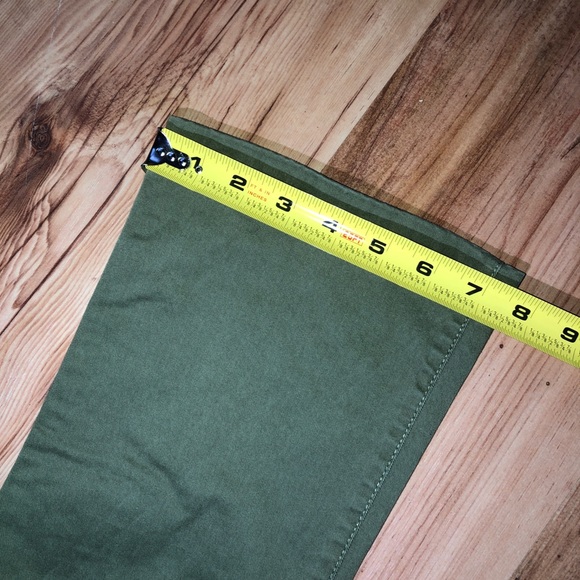 NEW GAP Pants MID RISE STRETCH Green Waist 30 Size 2 Women’s - Picture 12 of 16